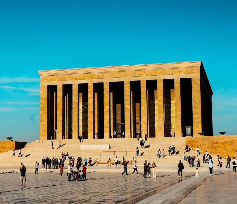 Anitkabir (Mustafa Kemal Ataturk Mausoleum), Ankara, Turkiye Anitkabir (Mustafa Kemal Ataturk Mausoleum), Ankara, Turkiye