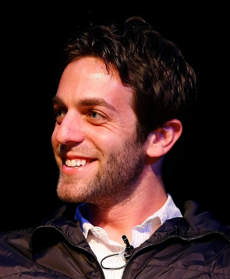 B.J. Novak and John Krasinski B.J. Novak and John Krasinski
