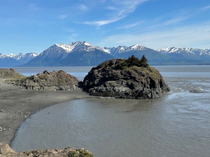 Beluga Point, Anchorage, Alaska, United States Beluga Point, Anchorage, Alaska, United States