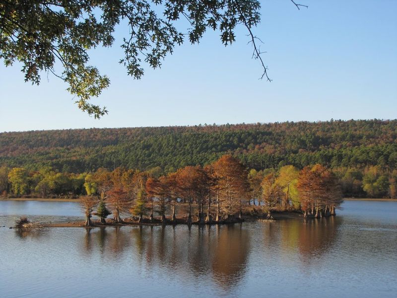 Blue Mountain Lake, Havana, Arkansas Blue Mountain Lake, Havana, Arkansas
