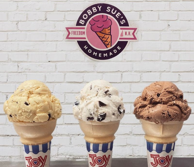 Bobby Sue's Homemade Ice Cream, Freedom, New Hampshire Bobby Sue's Homemade Ice Cream, Freedom, New Hampshire
