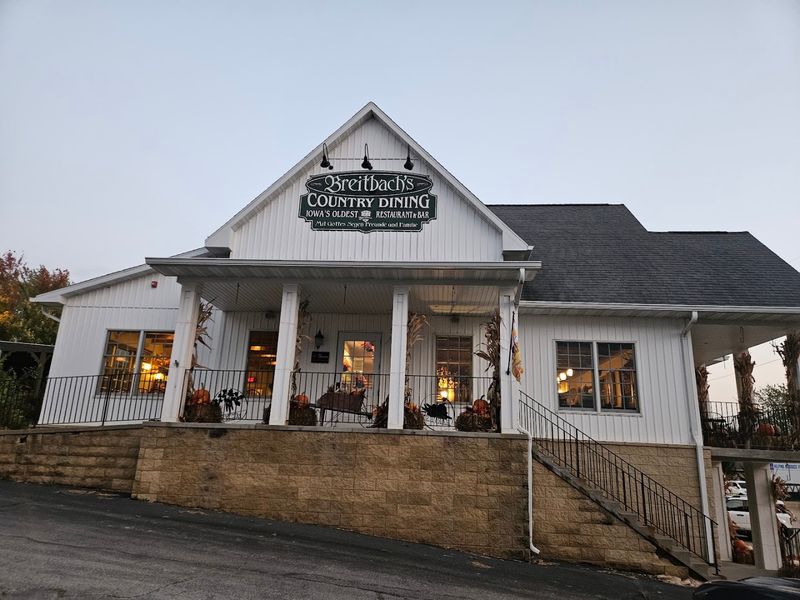Breitbach's Country Dining, Balltown, Iowa Breitbach's Country Dining, Balltown, Iowa