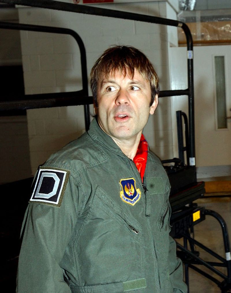 Bruce Dickinson Flew Commercial Airplanes Bruce Dickinson Flew Commercial Airplanes