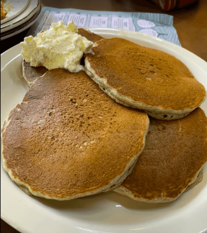 Buckwheat Pancakes at The Pancake Pantry