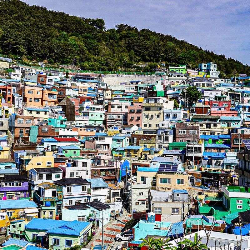 Busan, South Korea: Hillside Art In Gamcheon Culture Village