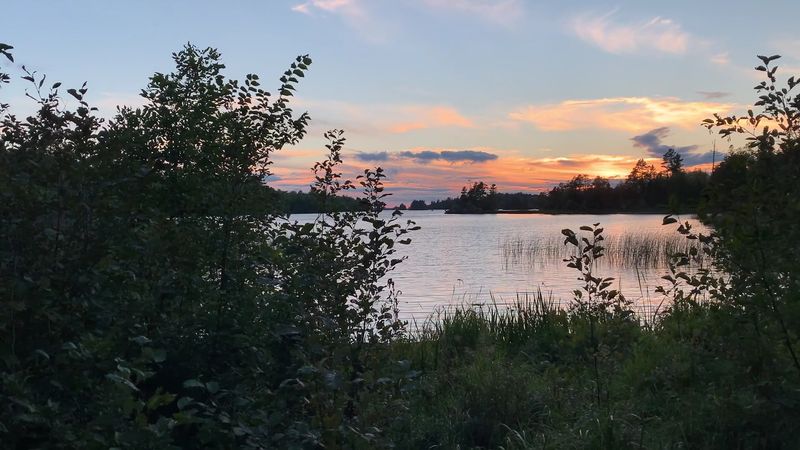 Camping Along the Lake With Modern Comforts