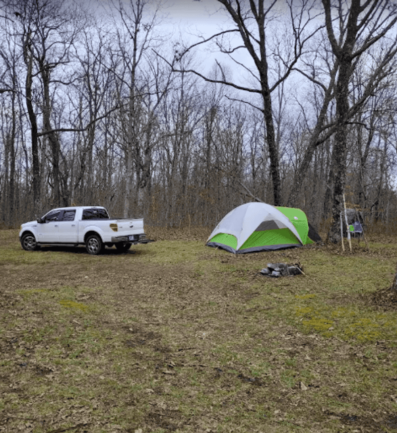 Camping Deep in the Property Camping Deep in the Property
