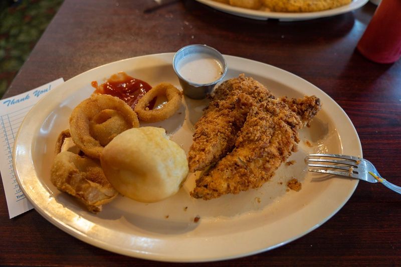 Catfish, Shrimp, and Southern Comfort on a Plate