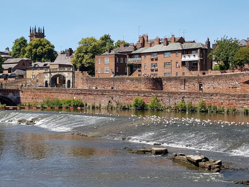 Chester City Walls, Chester, England Chester City Walls, Chester, England