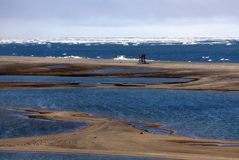 Chukchi Sea Coast, Utqiaġvik, Alaska, United States Chukchi Sea Coast, Utqiaġvik, Alaska, United States