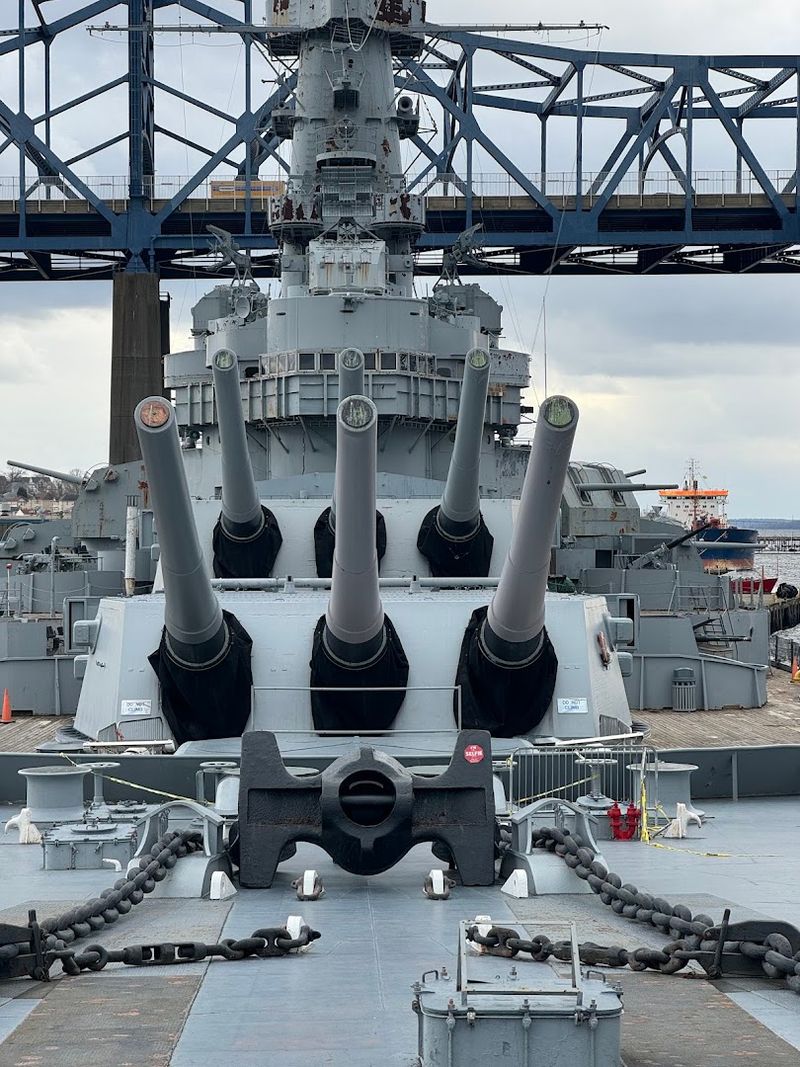 Climbing Aboard the USS Massachusetts