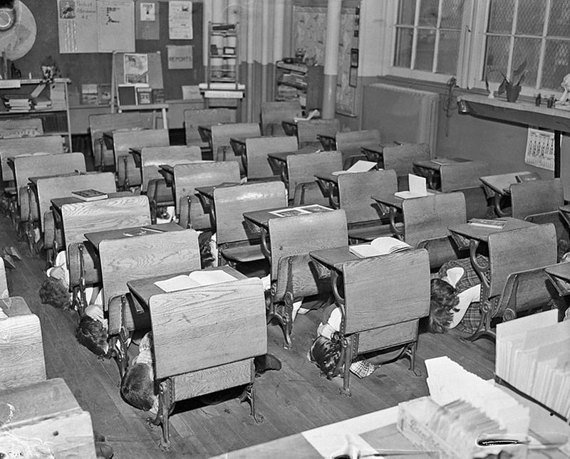 Cold War Duck And Cover Drills