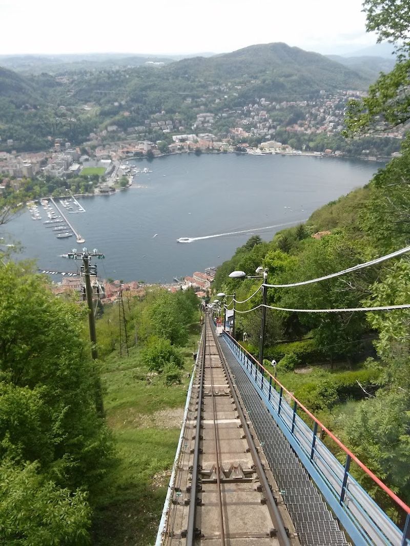Como-Brunate Funicular, Como, Italy Como-Brunate Funicular, Como, Italy