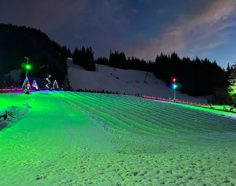 Cosmic Tubing: Sliding Into the Night Cosmic Tubing: Sliding Into the Night