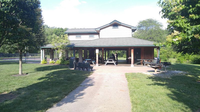 Covered Picnic Shelters and Open Green Space Covered Picnic Shelters and Open Green Space