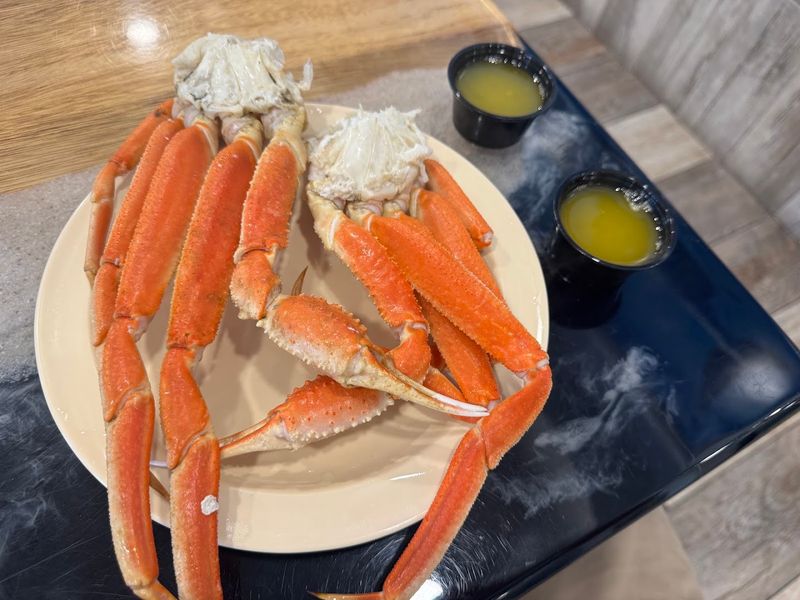 Crab Legs as Far as the Eye Can See Crab Legs as Far as the Eye Can See
