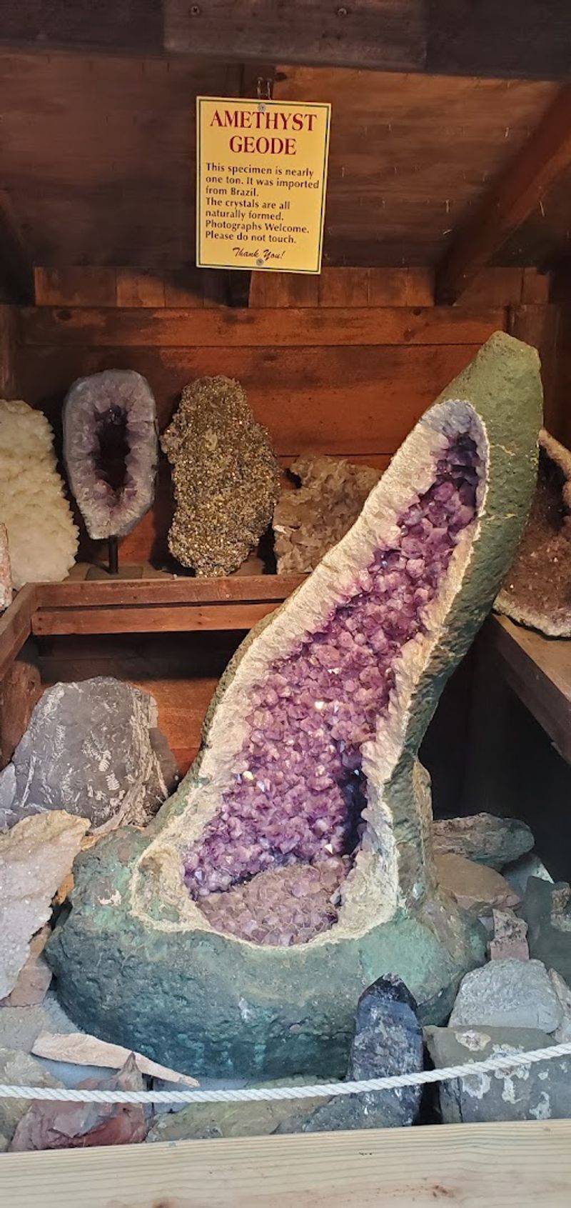 Cracking Geodes and the Rock Shop Experience