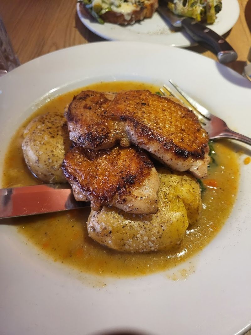 Crispy Brick Chicken Thighs Worth the Trip Alone Crispy Brick Chicken Thighs Worth the Trip Alone