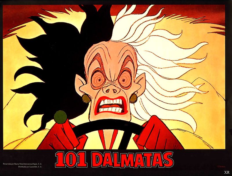 Cruella de Vil (101 Dalmatians, 1961)