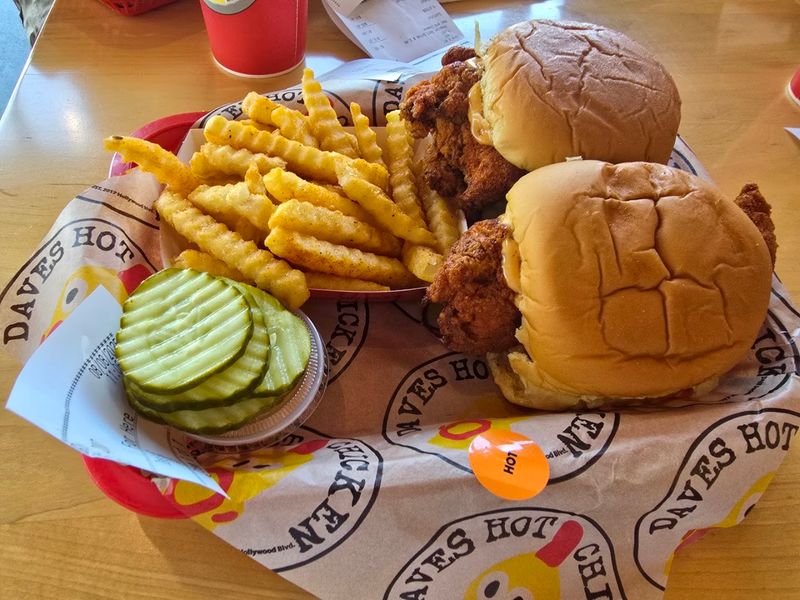 Dave's Hot Chicken, Omaha, Nebraska Dave's Hot Chicken, Omaha, Nebraska
