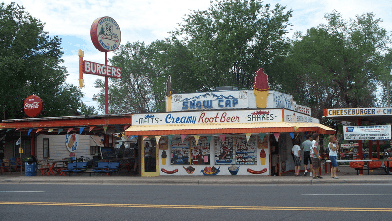 Delgadillo's Snow Cap, Seligman, Arizona Delgadillo's Snow Cap, Seligman, Arizona