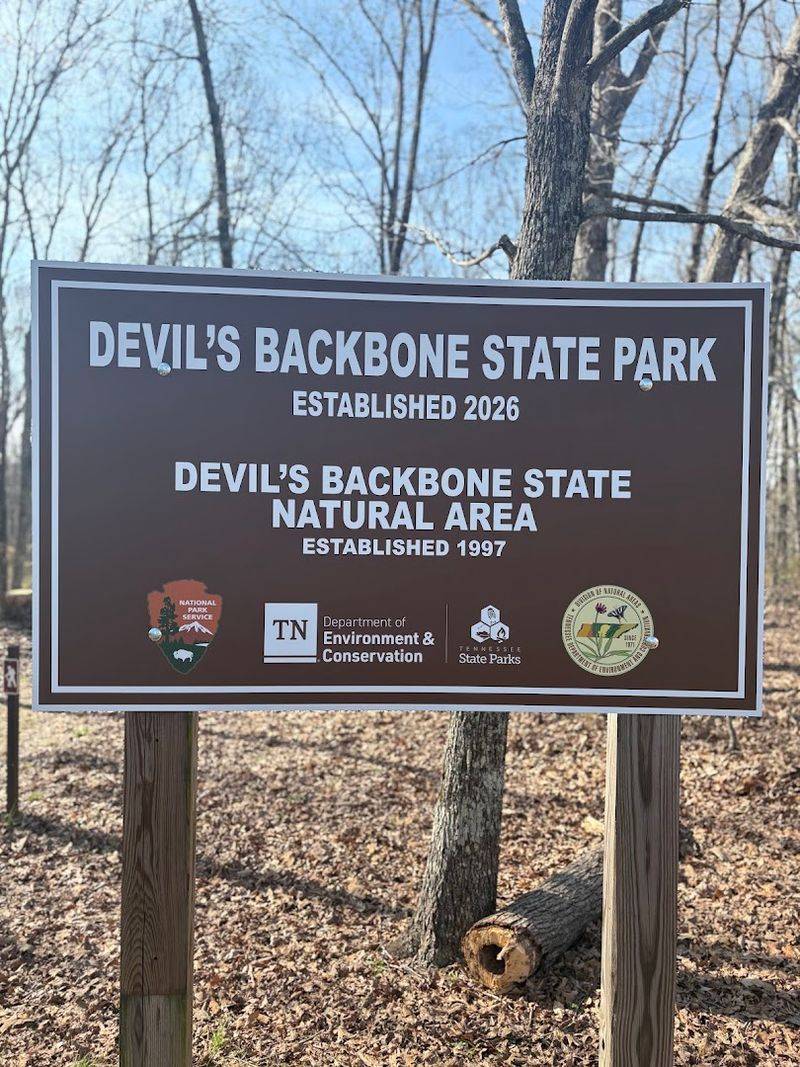 Devil's Backbone State Natural Area, Near Hohenwald, Tennessee Devil's Backbone State Natural Area, Near Hohenwald, Tennessee
