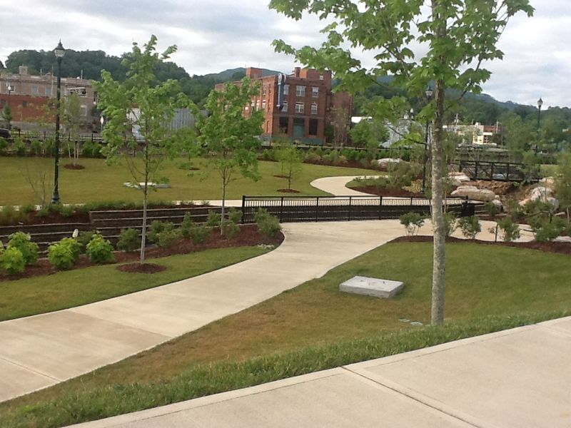 Downtown Johnson City Turned Flood Control Into a Gathering Place Downtown Johnson City Turned Flood Control Into a Gathering Place