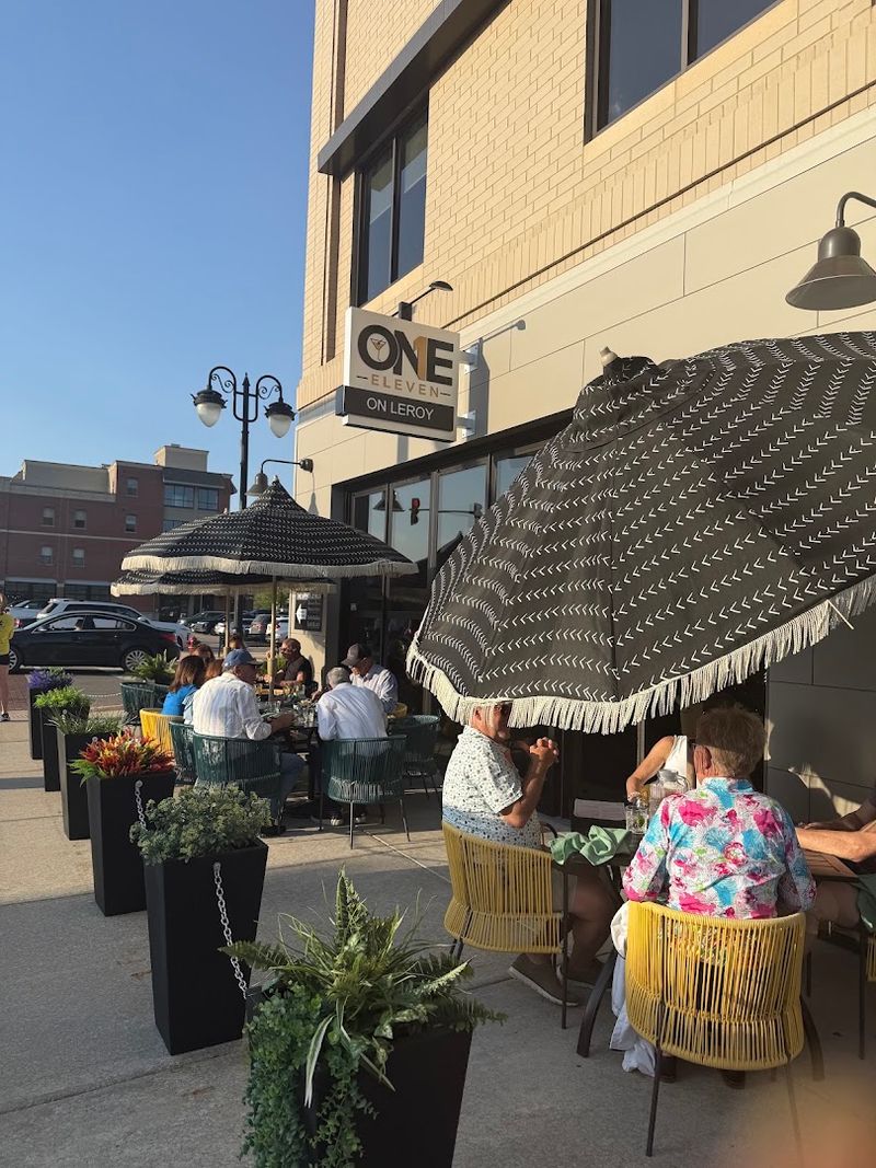 Downtown energy, plus a patio bonus Downtown energy, plus a patio bonus