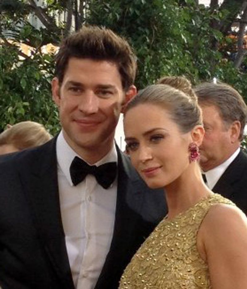 Emily Blunt and John Krasinski – 2 Daughters