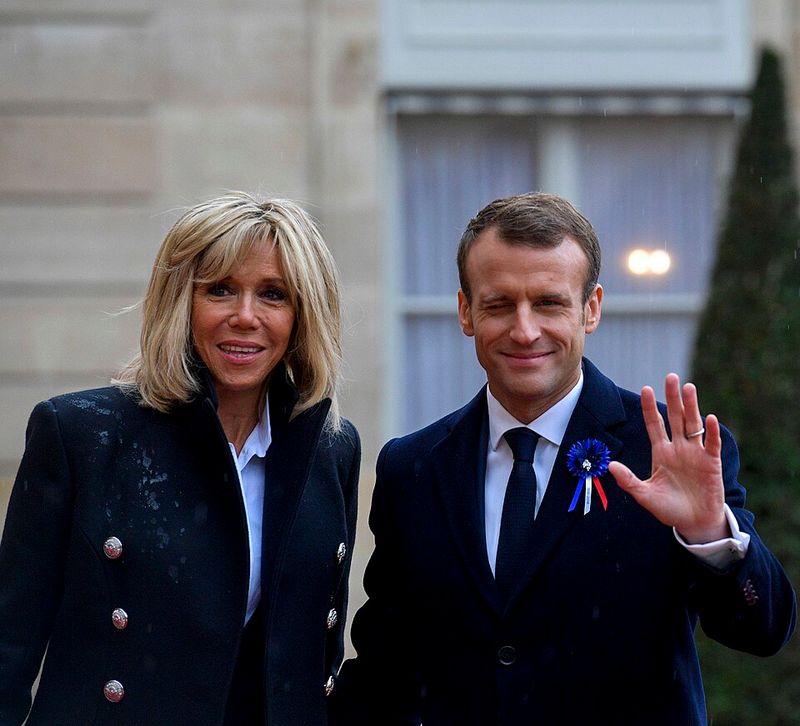 Emmanuel Macron & Brigitte Macron - 24 Years