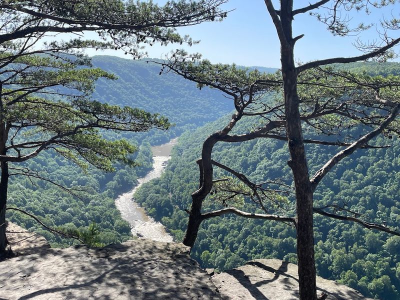 Endless Wall Trail, Lansing, West Virginia