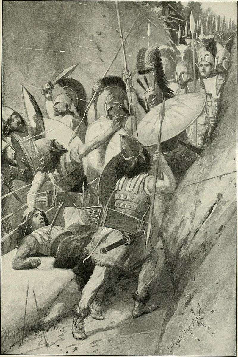 Ephialtes Reveals the Secret Path at Thermopylae (480 BC) Ephialtes Reveals the Secret Path at Thermopylae (480 BC)