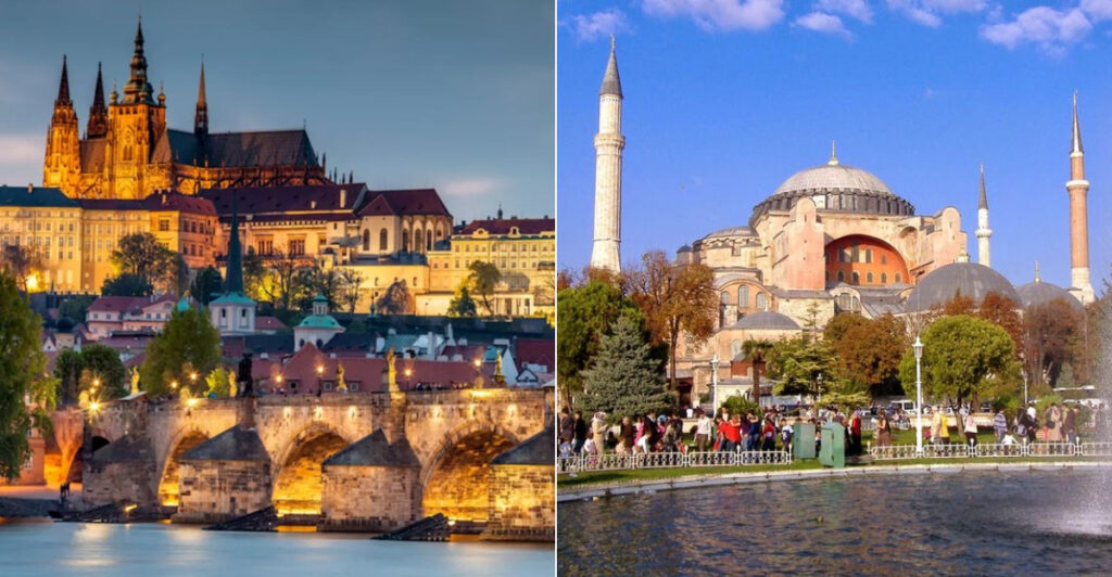 Europe’s Most Stunning Buildings, From Cathedrals To Castles