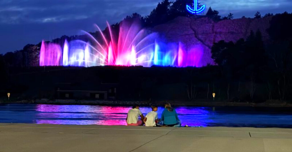 Every Night, This Michigan Town Lights Up the Waterfront With a Show You Won’t Forget