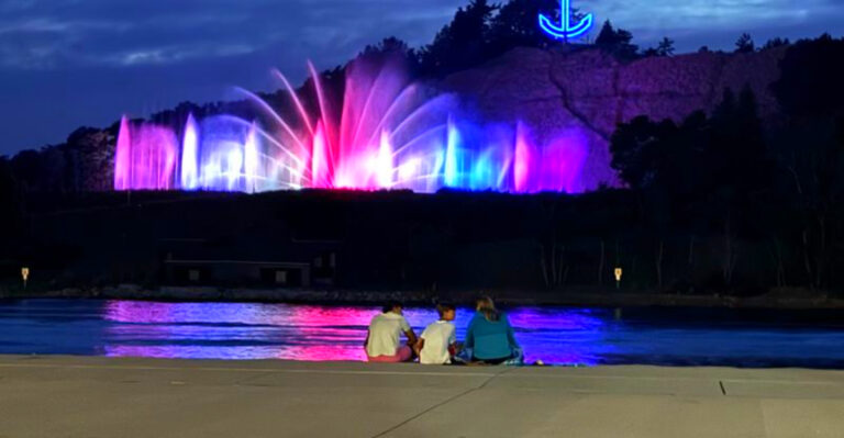 Every Night, This Michigan Town Lights Up the Waterfront With a Show You Won’t Forget