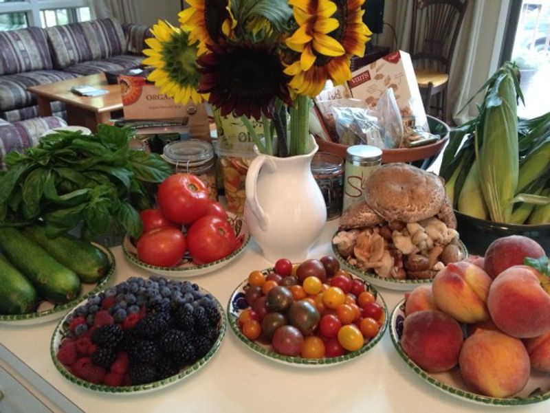 Farmers Market at Sea Colony, Bethany Beach, Delaware