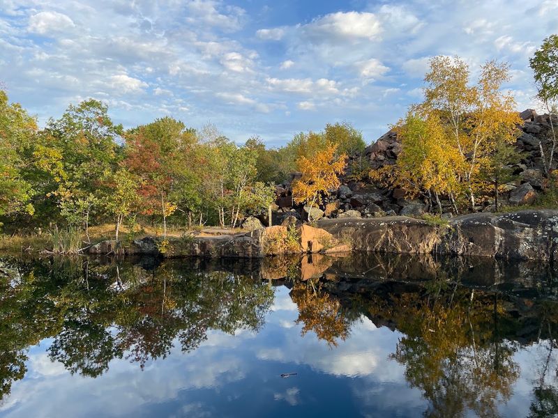 Fishing in the Quieter Quarry Pools Fishing in the Quieter Quarry Pools