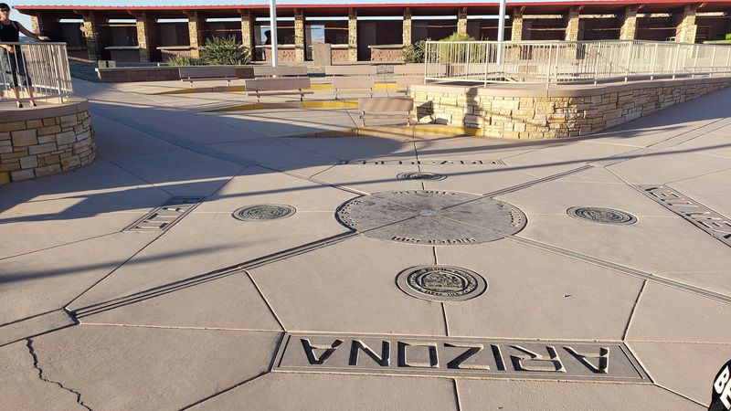 Four Corners Monument - Arizona, New Mexico, Utah and Colorado