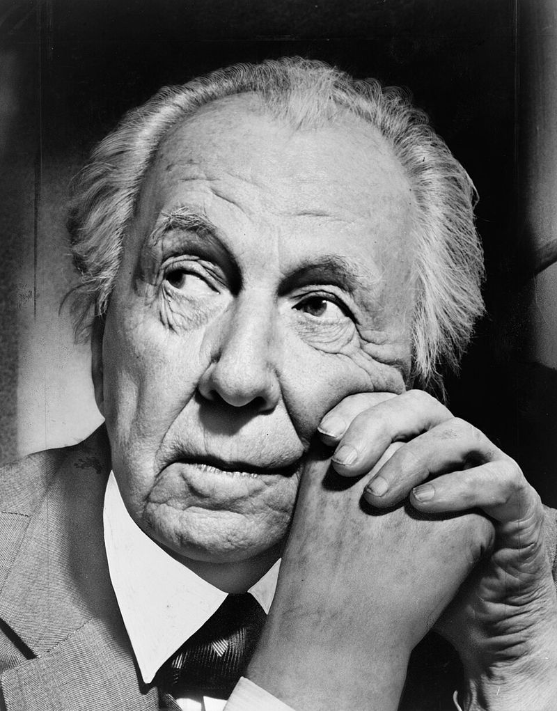 Frank Lloyd Wright and Olgivanna Lazovich Frank Lloyd Wright and Olgivanna Lazovich
