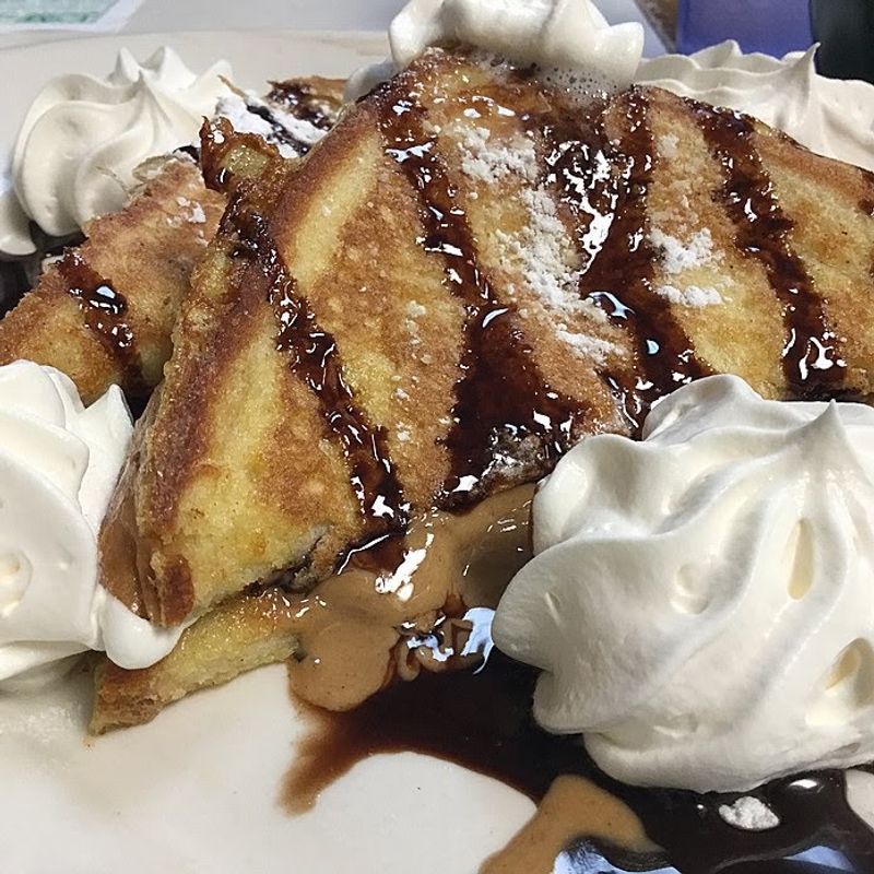 French toast with a playful streak French toast with a playful streak
