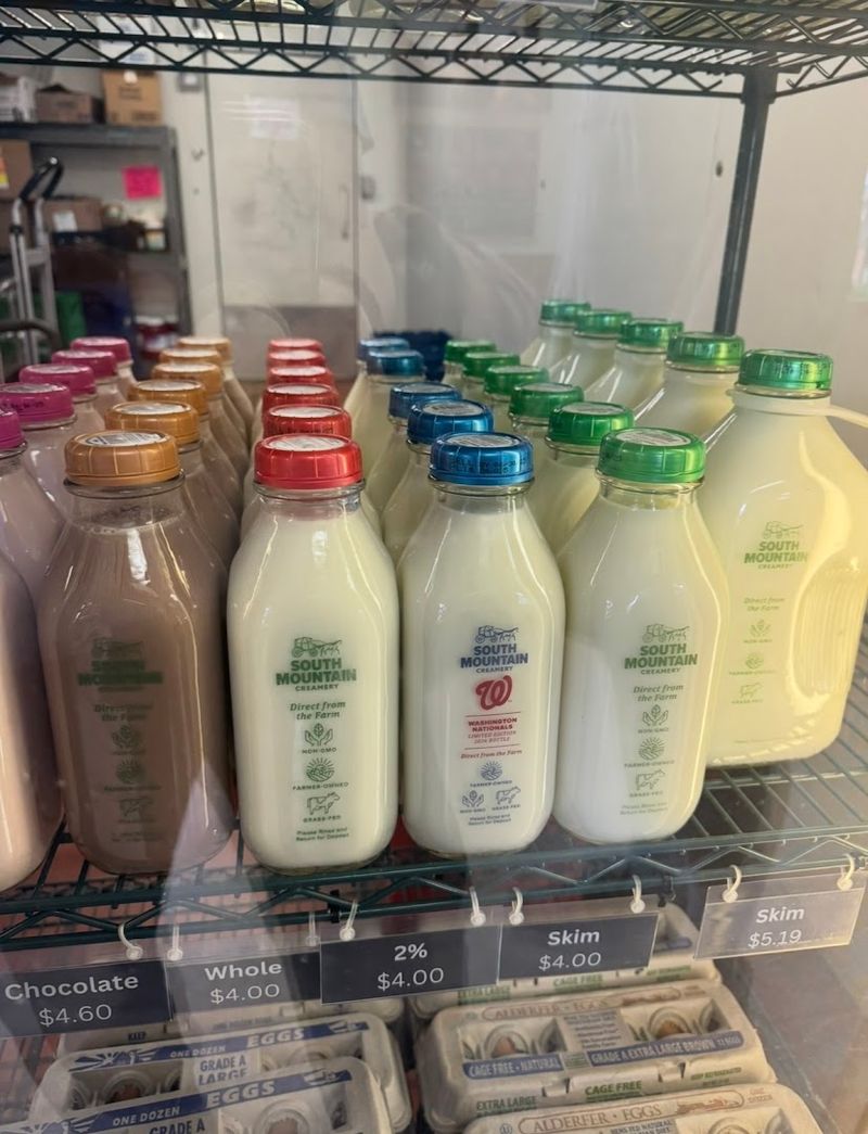 Fresh Milk Bottled Right on the Farm