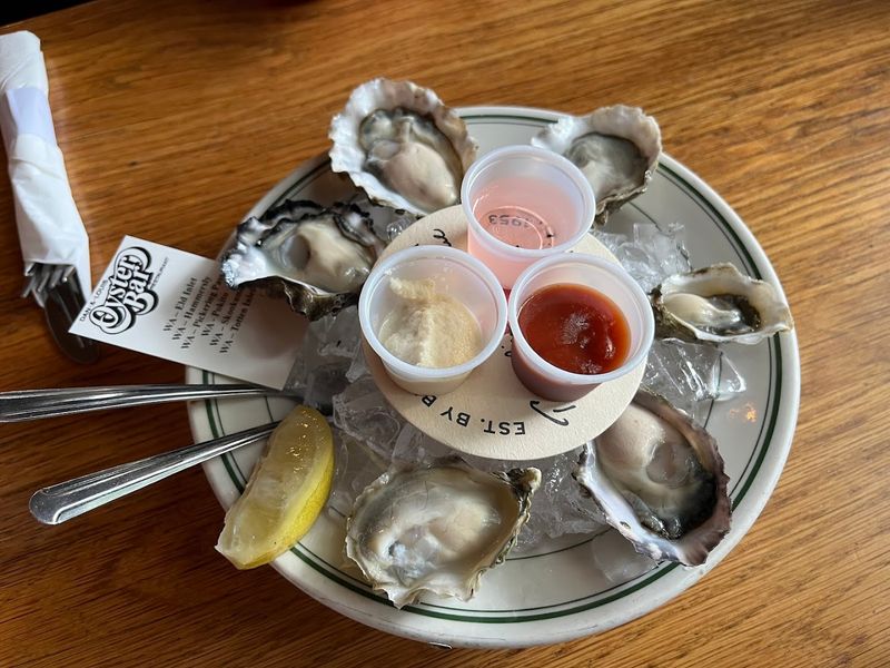 Fresh Oysters Shucked Right Before Your Eyes Fresh Oysters Shucked Right Before Your Eyes
