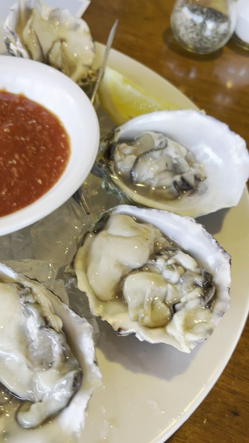 Fresh Oysters on the Half Shell