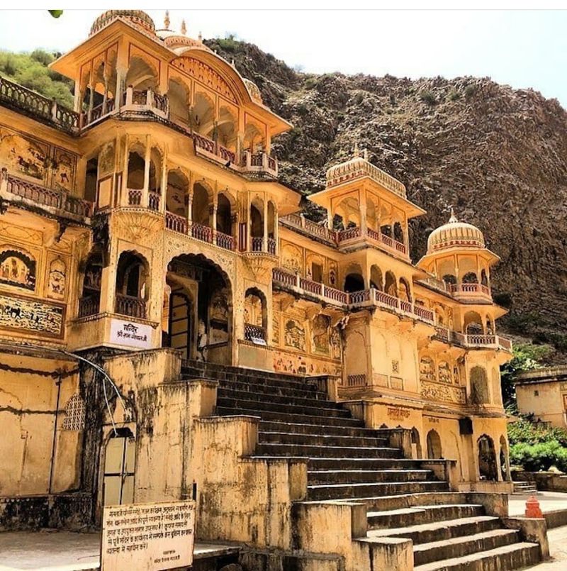 Galta Ji Temple, Jaipur, Rajasthan, India Galta Ji Temple, Jaipur, Rajasthan, India