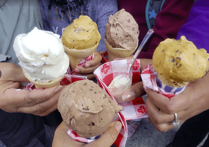 Gelato and More Behind the Pink Door Gelato and More Behind the Pink Door