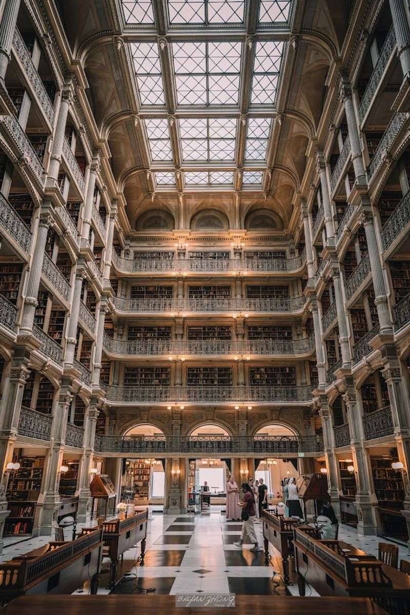 George Peabody Library, Baltimore, Maryland George Peabody Library, Baltimore, Maryland