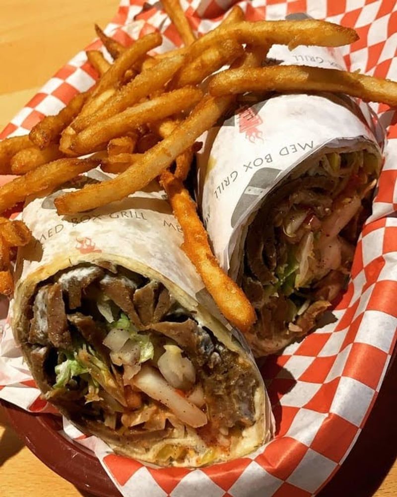 Giant Gyro Wraps That Are Genuinely Hard to Finish