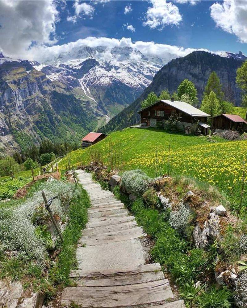 Gimmelwald, Bernese Oberland, Switzerland Gimmelwald, Bernese Oberland, Switzerland
