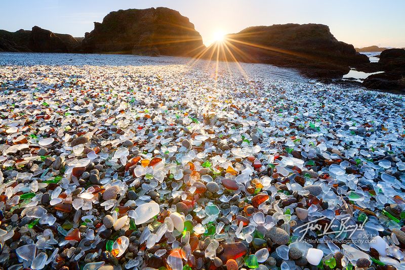 Glass Beach, Fort Bragg, California Glass Beach, Fort Bragg, California