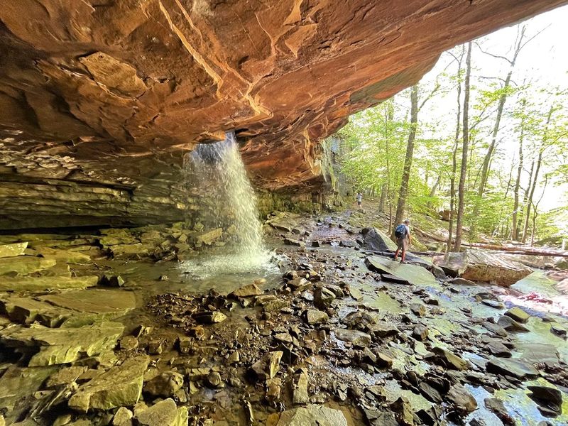 Glory Hole Falls, Deer, Arkansas Glory Hole Falls, Deer, Arkansas